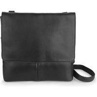 'Washed Cancun' Leather Flapover Crossbody Bag