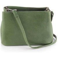 'Washed Cancun' Leather Triple Compartment Handbag
