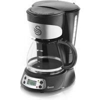 SWAN SK13130N Programmable Coffee Maker, Black