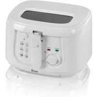 Swan Square Fryer - White 2.5L