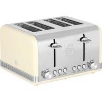 Swan Retro ST19020CN Toaster in Cream
