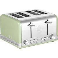 Swan Retro ST19020GN Toaster in Green