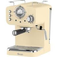 Swan SK22110CN Retro Espresso Coffee Machine  Cream