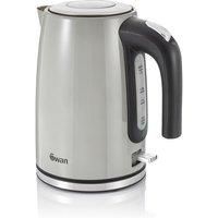 Swan Townhouse Grey 1.7L Electric Jug Kettle Cordless Auto off SK14015GRN -New