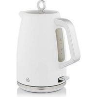 Swan SK14017WHT Serenity Jug Kettle 1.7L 3kW Rapid Boil Level Indicator White