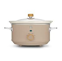 Swan Nordic 3.5L Slow Cooker SF17021OAT (Oatmeal)