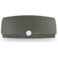 Swan Townhouse Graphite Bread Bin with Roll Top Lid Modern Design SWKA18529GRP
