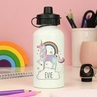 The Personalised Memento Company Unicorn Water Bottle