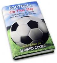 Personalised Message Football On This Day Book