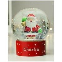 The Personalised Memento Company Personalised Santa Snowglobe Christmas Decoration