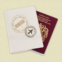 Personalised Stamped Passport Holder