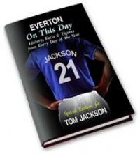 Personalised Message Everton On This Day Book