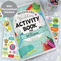 Personalised Message Wedding Book Stickers