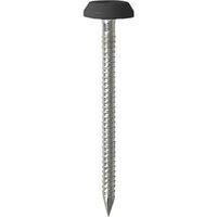 TIMCO Polymer Headed Nail - 65mm - Black - Box of 100