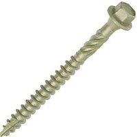 HEX HEAD LANDSCAPE SCREWS SLEEPER DECKING FIXING TIMBERFIX TIMBERLOK IN-DEX TYPE