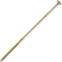 TIMCO C2 Strong-Fix Multi-Purpose Premium Countersunk Gold Woodscrews - 6.0 x 200 - Box of 100