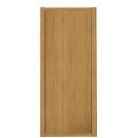 Shaker Natural oak effect Sliding Wardrobe Door (H)2260mm (W)914mm