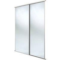 Spacepro Frame With 762MM Mirror Classic Sliding Door Kit