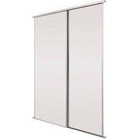 Classic 2 Door Sliding Wardrobe Kit Cashmere Panel (W)1185 x (H)2260mm