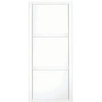 Spacepro 3 Panel Shaker White Frame White Door - 762mm