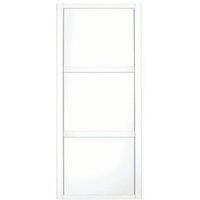 Spacepro 3 Panel Shaker White Frame White Door - 762mm