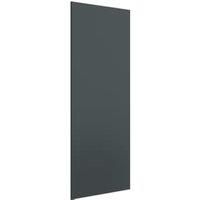 Spacepro Wardrobe End Panel Graphite - 2800mm x 620mm x 18mm with Fixing Blocks