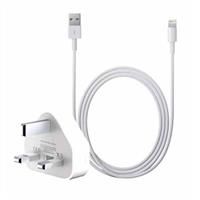 Official Apple 5W Mains Charger A1399 + Lightning Cable MD818 For iPhone, iPad, And iPod