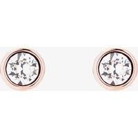 Ted Baker Sina Crystal Stud Earrings, Rose Gold/Clear