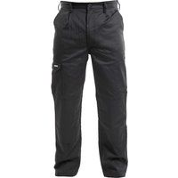 Apache Workwear Cargo Industry Trouser | Black | Size 30 Waist x 31 Leg | Multi Feature Pockets | Hammer Loop | Knee Pad Pocket