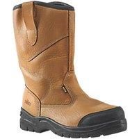 Site Gravel Tan Rigger boots Size 8