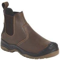 Apache AP715SM Safety Dealer Work Boots Brown (Sizes 5-13)
