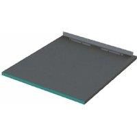 Wickes 30mm Infinity Left Hand Single Fall Rectangular Shower Tray - 1200 X 1250mm