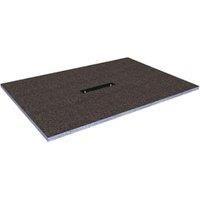 Wickes Linear 30mm Wetroom Shower Tray with Centre Drain Level Access  1400 X 900mm