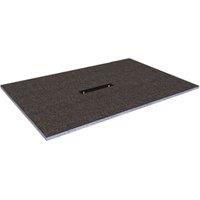 Wickes Linear 30mm Wetroom Shower Tray with Centre Drain Level Access - 1600 X 900mm
