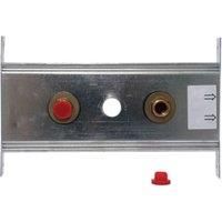 Abacus Double Fitting Plate  1/2in Fitting