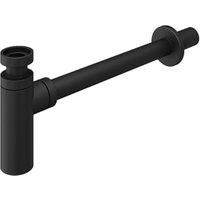 Wickes Round Designer Bottle Trap - Matt Black