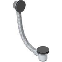 Wickes Bath Pop Up Click Waste - Matt Anthracite