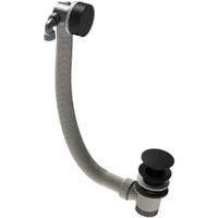 Wickes Bath Filler & Click Waste - Matt Anthracite