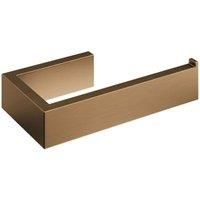 Wickes Square Toilet Roll Holder - Brushed Bronze