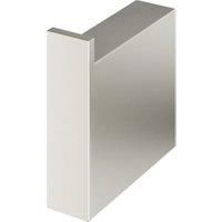 Wickes Square Robe Hook - Brushed Nickel