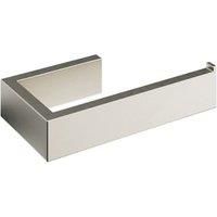 Wickes Square Toilet Roll Holder - Brushed Nickel