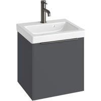 Abacus Concept Matt Grey S3 Vanity Unit & Basin - 450mm