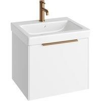 Abacus Concept Matt White S3 Vanity Unit & Basin - 550mm