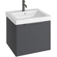 Abacus Concept Matt Grey S3 Vanity Unit & Basin - 550mm
