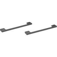 Abacus Concept Matt Anthracite Bathroom Furniture Handle for Freestanding Unit - Pack of 2