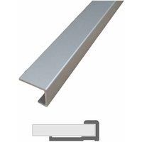 End Trim Satin Aluminium, Silver