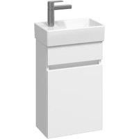 Abacus Concept Matt White Compact S1 Vanity Unit & LH Basin - 360mm