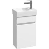 Abacus Concept Matt White Compact S1 Vanity Unit & RH Basin - 360mm