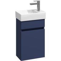 Abacus Concept Matt Blue Compact S1 Vanity Unit & RH Basin - 360mm