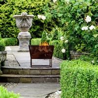 Norfolk Rust Iron Fire Bowl Rust